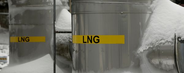 FILE PHOTO: Snow covered transfer lines are seen at the Dominion Cove Point Liquefied Natural Gas (LNG) terminal in Lusby, Maryland March 18, 2014. FILE PHOTO: Snow covered transfer lines are seen at the Dominion Cove Point Liquefied Natural Gas (LNG) terminal in Lusby, Maryland March 18, 2014. - Sputnik International