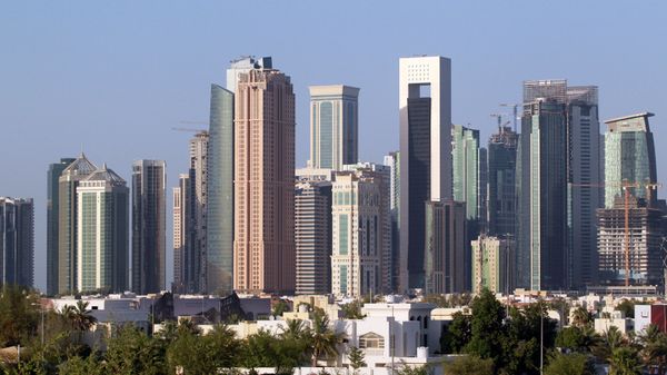 A view shows buildings in Doha, Qatar, June 9, 2017. A view shows buildings in Doha, Qatar, June 9, 2017. - Sputnik International