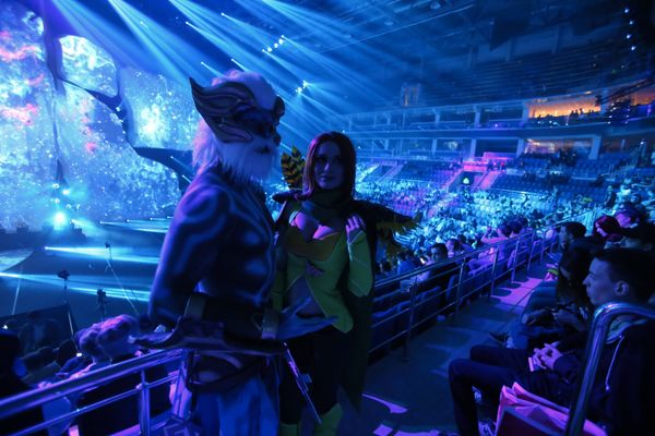 Cosplay contestants at EPICENTER: Dota 2 tournament Cosplay contestants at EPICENTER: Dota 2 tournament - Sputnik International