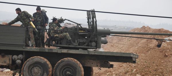 Syrian army troops (File) Syrian army troops (File) - Sputnik International