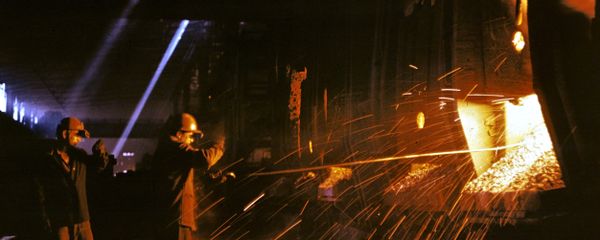 Steel smelting at Krivorozhsky Metallurgical Plant. File photo Steel smelting at Krivorozhsky Metallurgical Plant. File photo - Sputnik International