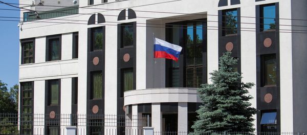 A general view shows the Embassy of Russia in Chisinau, Moldova May 30, 2017 A general view shows the Embassy of Russia in Chisinau, Moldova May 30, 2017 - Sputnik International