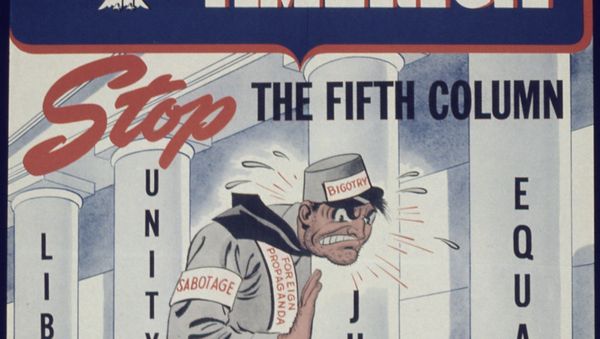 World War II poster from the United States - Sputnik International