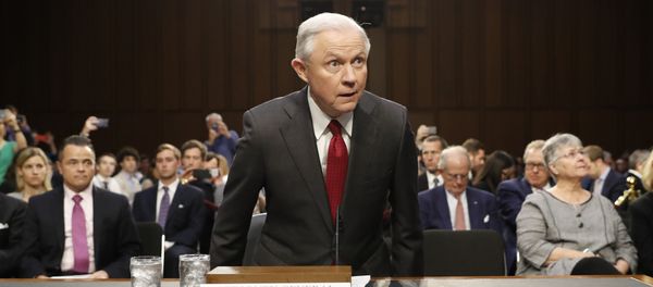Attorney General Jeff Sessions arrives on Capitol Hill in Washington, Tuesday, June 13, 2017, to testify before the Senate Intelligence Committee hearing about his role in the firing of James Comey, his Russian contacts during the campaign and his decision to recuse from an investigation into possible ties between Moscow and associates of President Donald Trump. Attorney General Jeff Sessions arrives on Capitol Hill in Washington, Tuesday, June 13, 2017, to testify before the Senate Intelligence Committee hearing about his role in the firing of James Comey, his Russian contacts during the campaign and his decision to recuse from an investigation into possible ties between Moscow and associates of President Donald Trump. - Sputnik International