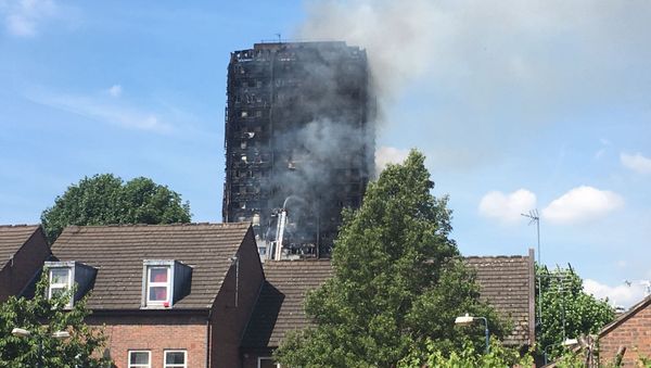 Grenfell Tower fire Grenfell Tower fire - Sputnik International