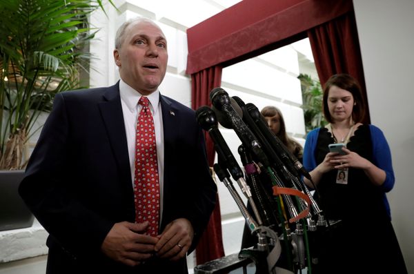 House Majority Whip Steve Scalise (R-LA) speaks to reporters at the U.S. Capitol, hours before an expected vote to repeal Obamacare in Washington, D.C., U.S. on May 4, 2017 - Sputnik International