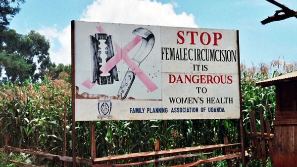 A campaign against female genital mutilation  - Sputnik International