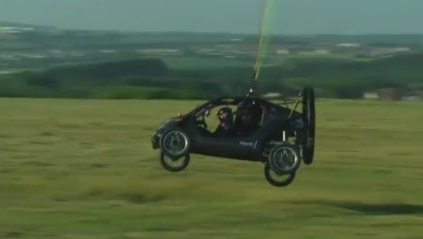 Flying car pilot takes off for cross-Channel attempt - Sputnik International
