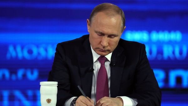 Direct Line with Vladimir Putin - Sputnik International