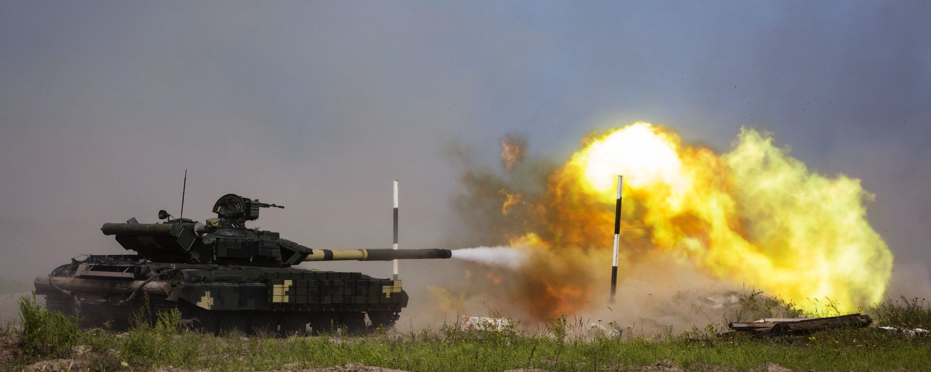 A Ukrainian T-80 - Sputnik International, 1920, 01.07.2023