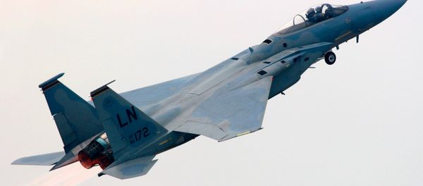 An American F-15 fighter plane. (File) An American F-15 fighter plane. (File) - Sputnik International