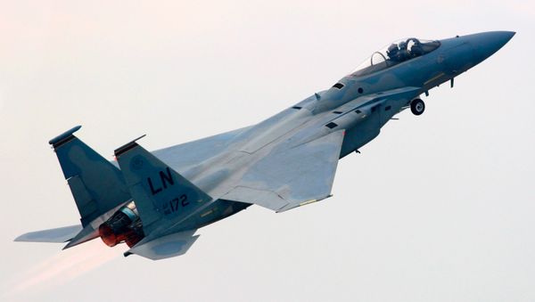 An American F-15 fighter plane. (File) - Sputnik International