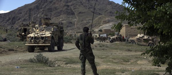 U.S. forces and Afghan commando are seen in the Achin district, Afghanistan. (File) - Sputnik International