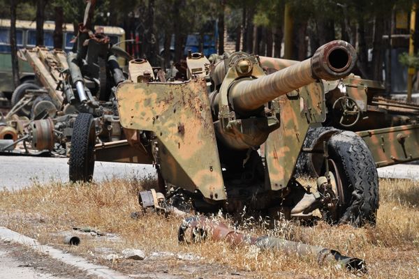 Respite Between Battles: Syrian Army's Artillery and Mortars Gain New Life at Hama Plant Respite Between Battles: Syrian Army's Artillery and Mortars Gain New Life at Hama Plant - Sputnik International