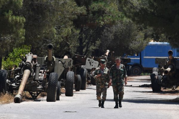 Respite Between Battles: Syrian Army's Artillery and Mortars Gain New Life at Hama Plant Respite Between Battles: Syrian Army's Artillery and Mortars Gain New Life at Hama Plant - Sputnik International
