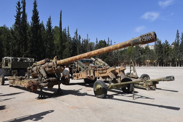 Respite Between Battles: Syrian Army's Artillery and Mortars Gain New Life at Hama Plant Respite Between Battles: Syrian Army's Artillery and Mortars Gain New Life at Hama Plant - Sputnik International