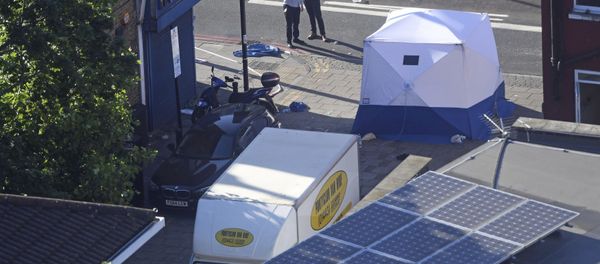 A forensic tent stands next to a van at Finsbury Park in north London after the vehicle struck pedestrians A forensic tent stands next to a van at Finsbury Park in north London after the vehicle struck pedestrians - Sputnik International