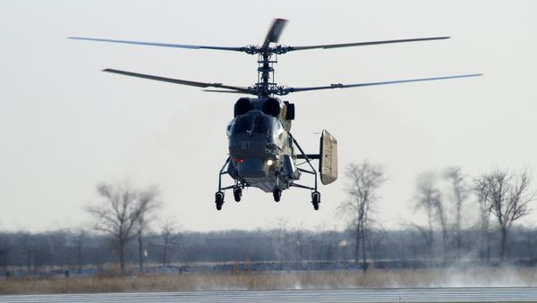 The new Ka-27M helicopter arrives at the Yeysk Center of combat employment and flight crew retraining - Sputnik International