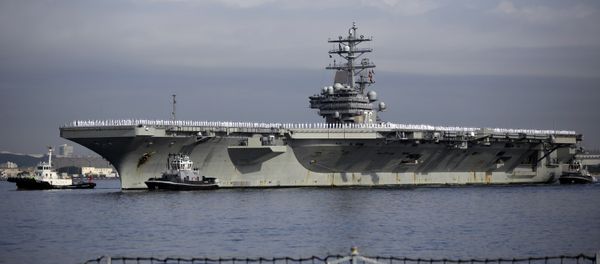 U.S. navy nuclear-powered aircraft carrier USS Ronald Reagan. (File) U.S. navy nuclear-powered aircraft carrier USS Ronald Reagan. (File) - Sputnik International