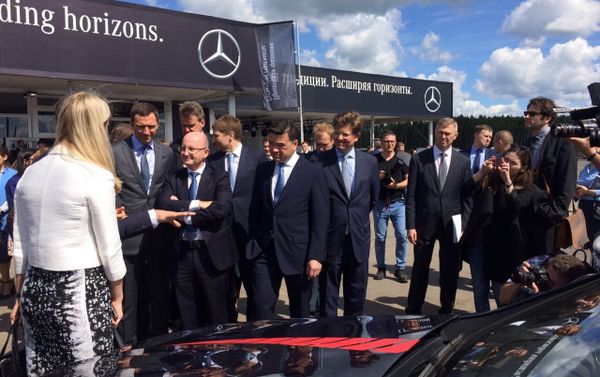 At Daimler's construction site close to Moscow At Daimler's construction site close to Moscow - Sputnik International