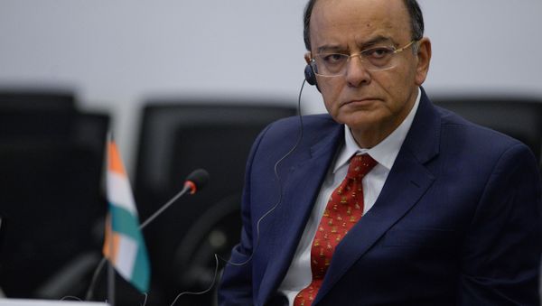 Indian Defense Minister Arun Jaitley at the 5th Technoprom International Forum of Technological Development in Novosibirsk Indian Defense Minister Arun Jaitley at the 5th Technoprom International Forum of Technological Development in Novosibirsk - Sputnik International