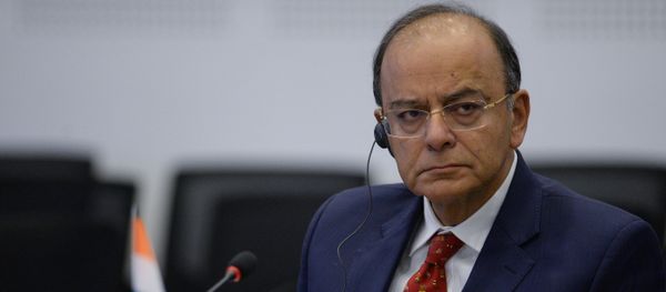 Indian Defense Minister Arun Jaitley at the 5th Technoprom International Forum of Technological Development in Novosibirsk - Sputnik International
