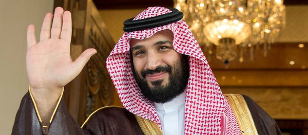 (File) Saudi Deputy Crown Prince Mohammed bin Salman waves as he meets with Philippine President Rodrigo Duterte in Riyadh, Saudi Arabia, April 11, 2017 (File) Saudi Deputy Crown Prince Mohammed bin Salman waves as he meets with Philippine President Rodrigo Duterte in Riyadh, Saudi Arabia, April 11, 2017 - Sputnik International
