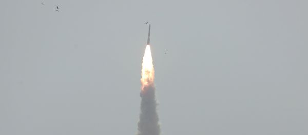 India's Polar Satellite Launch Vehicle (PSLV) C38, carrying Cartosat-2 and 30 other satellites, lifts off from the Satish Dhawan Space Centre in Sriharikota, India, June 23, 2017 India's Polar Satellite Launch Vehicle (PSLV) C38, carrying Cartosat-2 and 30 other satellites, lifts off from the Satish Dhawan Space Centre in Sriharikota, India, June 23, 2017 - Sputnik International