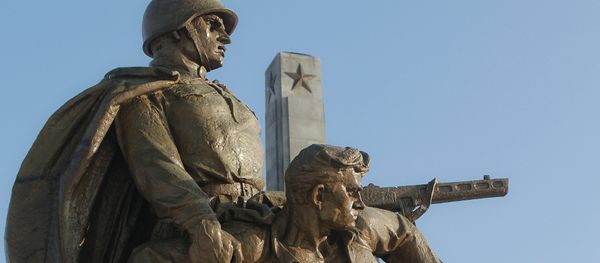 This Sunday Jan. 29, 2017 photo shows a monument of Soviet troops in Warsaw, Poland - Sputnik International