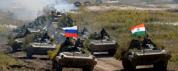 Indra 2016 Russian-Indian military exercise in Primorye Territory. File photo - Sputnik International