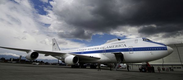 A Boeing E-4B at Bogota Airport in Colombia A Boeing E-4B at Bogota Airport in Colombia - Sputnik International