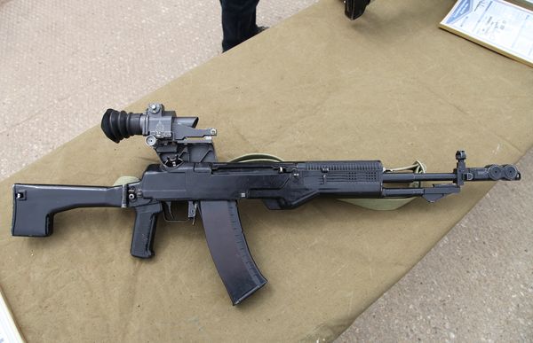 Prototype of AN-94 assault rifle, also known as LI-291 Prototype of AN-94 assault rifle, also known as LI-291 - Sputnik International