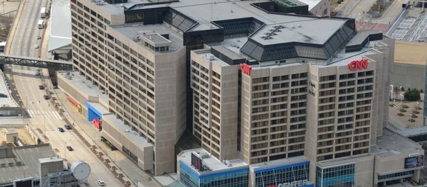 Aerial view of the CNN Center. - Sputnik International