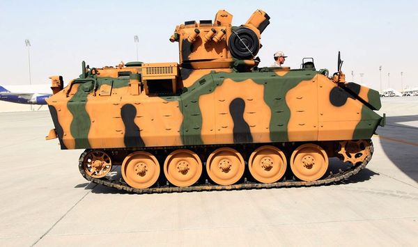 Turkish APC is seen at their military base in Doha, Qatar June 23, 2017 Turkish APC is seen at their military base in Doha, Qatar June 23, 2017 - Sputnik International