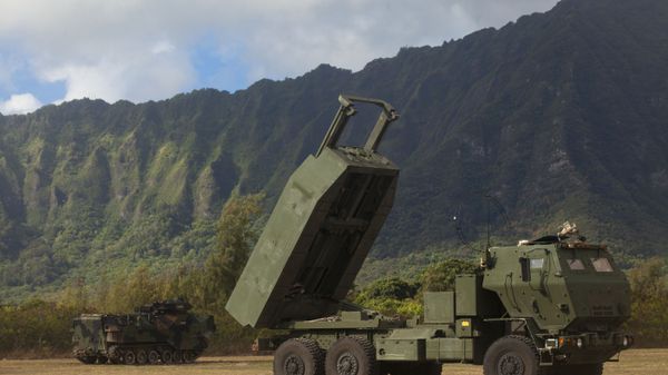 US High Mobility Artillery Rocket System (HIMARS) - Sputnik International