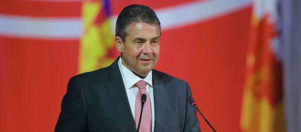 German Foreign Minister Sigmar Gabriel speaks at the 14th Conference of the Russian and German Partner Cities in Krasnodar - Sputnik International