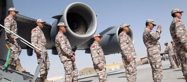 Turkish troops seen at their military base in Doha, Qatar June 23, 2017 Turkish troops seen at their military base in Doha, Qatar June 23, 2017 - Sputnik International