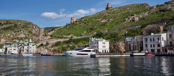 The Balaclava Cove on the Heraclea Peninsula on the southwestern coast of Crimea in the Balaclava district of Sevastopol The Balaclava Cove on the Heraclea Peninsula on the southwestern coast of Crimea in the Balaclava district of Sevastopol - Sputnik International