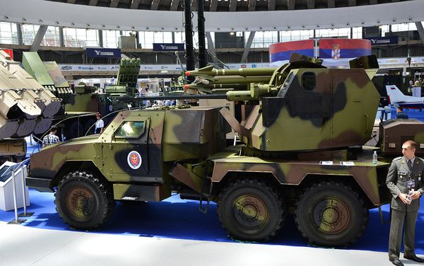 The Serbian anti-aircraft missile and gun system PASARS - Sputnik International