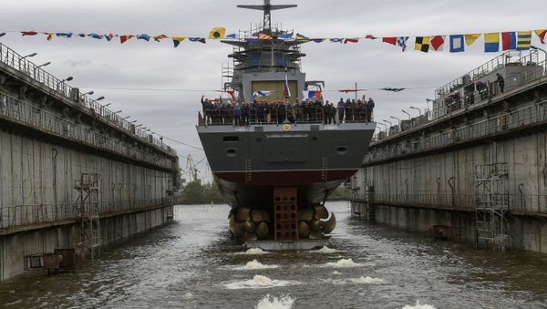 A total of four Gremyashchiy-class (Project 20385) stealth corvettes are planned to be built for the Russian navy - Sputnik International