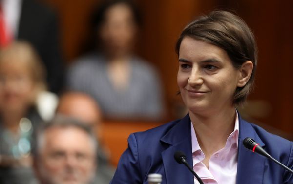 Serbia's Prime Minister designate Ana Brnabic smiles during a parliament session in Belgrade, Serbia June 28, 2017 Serbia's Prime Minister designate Ana Brnabic smiles during a parliament session in Belgrade, Serbia June 28, 2017 - Sputnik International