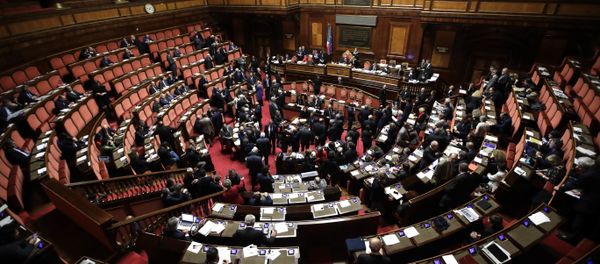 A view of the Italian Senate, in Rome (File) - Sputnik International