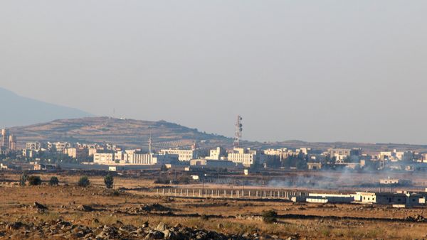 A general view shows Baath city, bordering the Israeli-occupied Golan Heights, Syria June 24, 2017 - Sputnik International