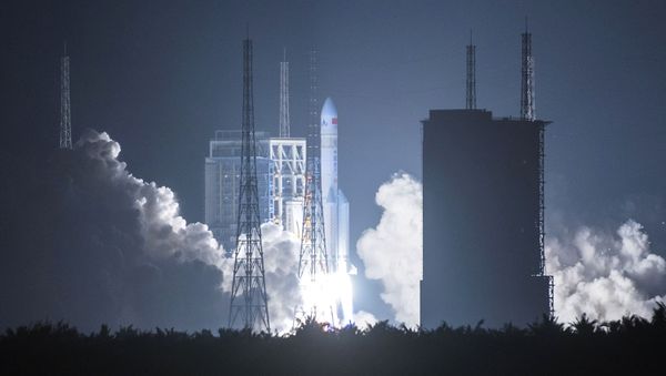 China's heavy-lift rocket Long March-5 blasting off from its launch center in Wenchang, south China's Hainan province. China's heavy-lift rocket Long March-5 blasting off from its launch center in Wenchang, south China's Hainan province. - Sputnik International