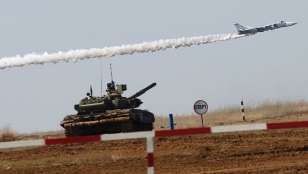 Tank Biathlon - Sputnik International