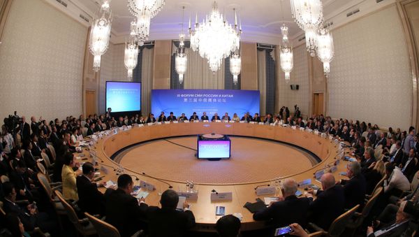 Moscow hosts Third Russia-China Media Forum - Sputnik International