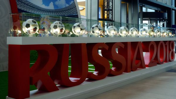 The 2018 FIFA World Cup stand - Sputnik International