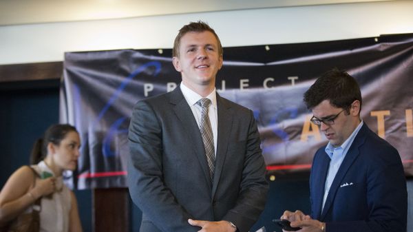 James O'Keefe, President of Project Veritas Action, waits to be introduced during a news conference at the National Press Club in Washington. (File) - Sputnik International