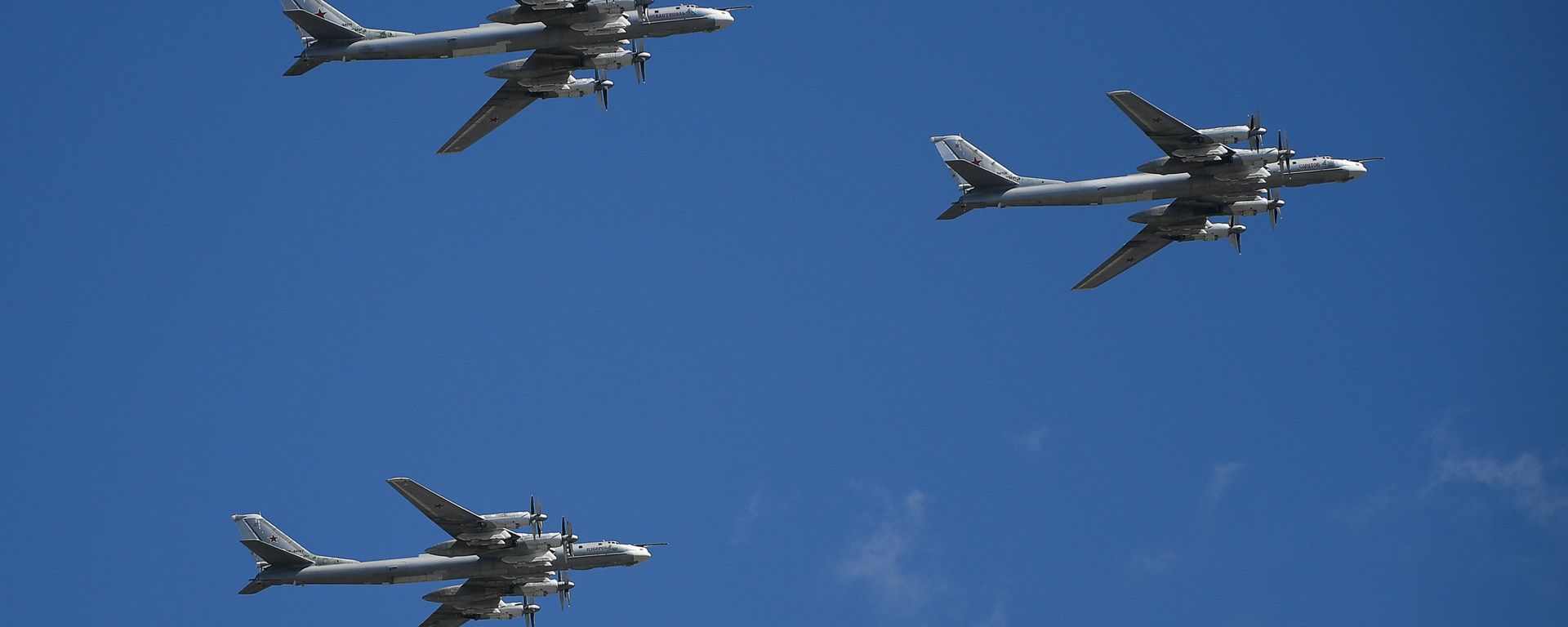 Tu-95MS strategic bombers Tu-95MS strategic bombers - Sputnik International, 1920, 07.02.2024