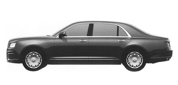 Prospective exterior design of the sedan in the Kortezh ('Cortege') project - Sputnik International